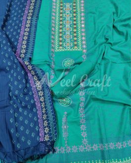 Embroidery Unstitched Three Piece