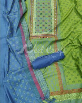 Embroidery Unstitched Three Piece