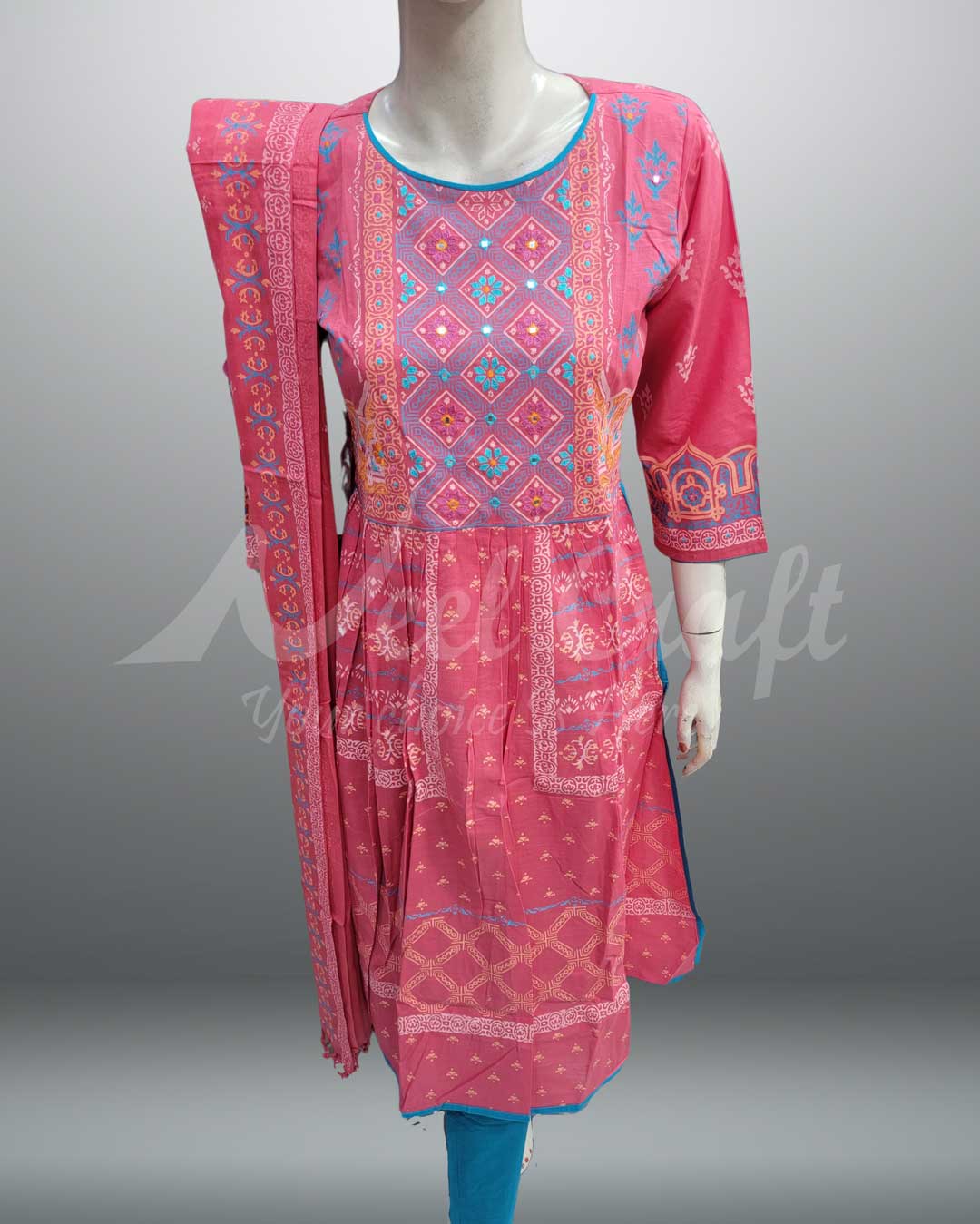 Stitched Three Piece