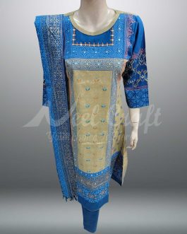 Stitched Round Three Piece