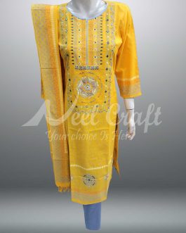 Stitched Kamiz Three Piece – SKD-233