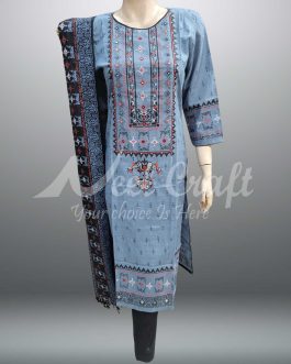 Stitched Kamiz Three Piece – SKD-232
