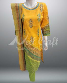 Stitched Kamiz Three Piece – SKD-231